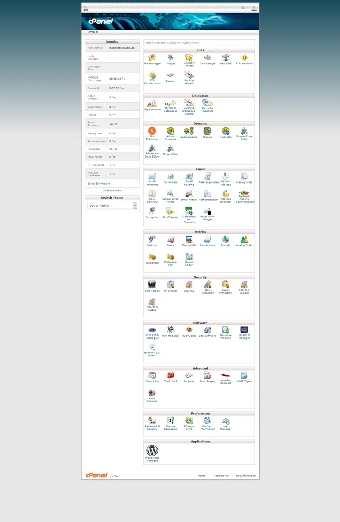 how to reset your email password on cpanel